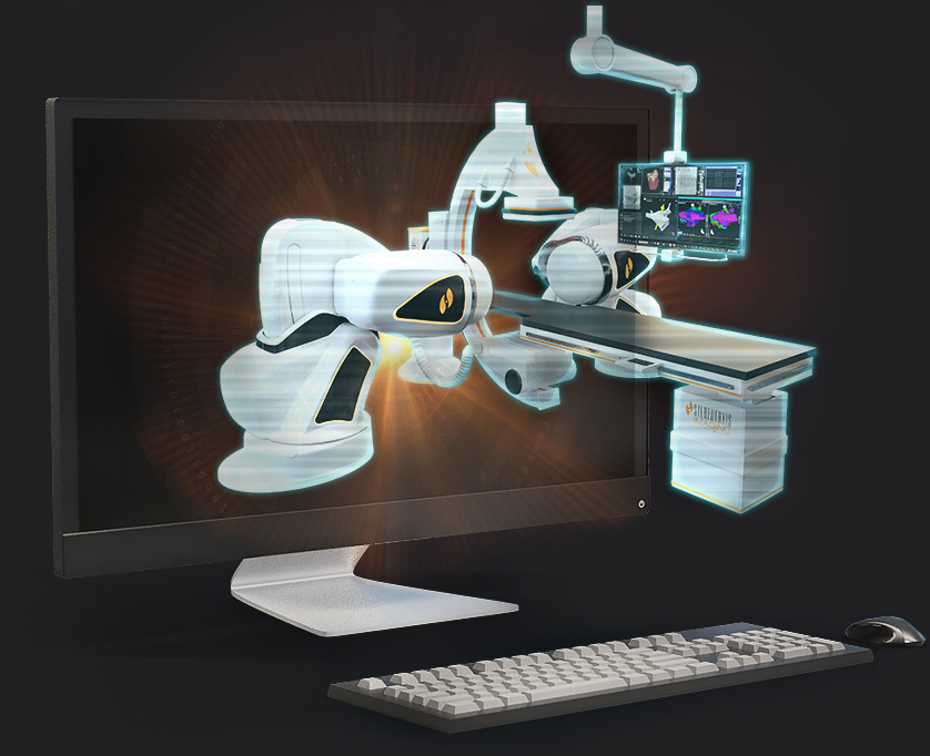 HolographicSystem-SolidBG Telerobotic holographic system
